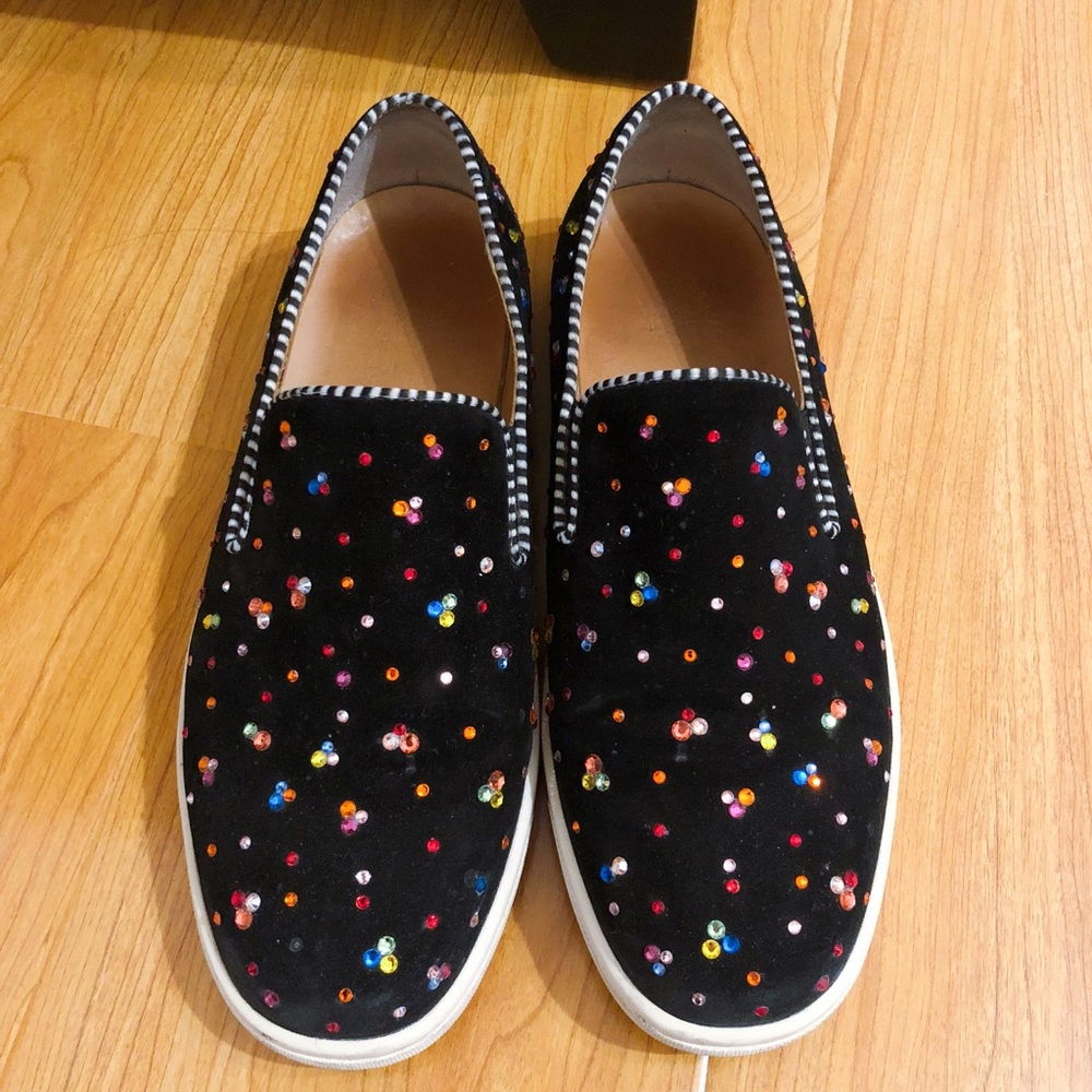 Authentic ChristianLouboutin Rhinestone Sneakers